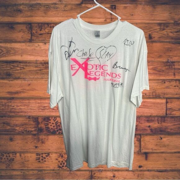 5 for $25🔥Exotic Legends Male Revenue Signed T-Shirt XL - Picture 1 of 6